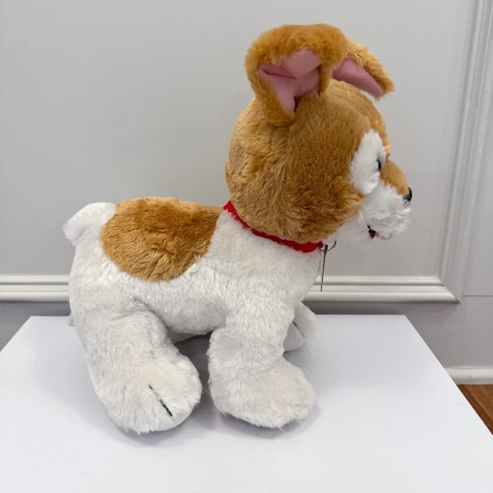 Promise Pets‎ Build A Bear Brown White Dog Plush Green Brown Eyes Heterochromia